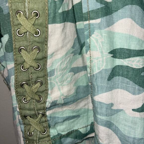 Sugar Lips Lightweight Cargo Pants w/Stud + Tie Details - Picture 3 of 12